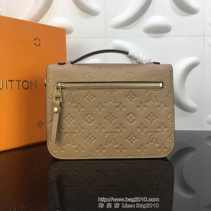 路易威登LV 頂級原單 Pochette Metis手袋 Monogram Empreinte皮革 時尚手提肩背斜挎包  YDH2532